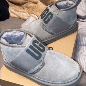 Grey ugg neumel boots